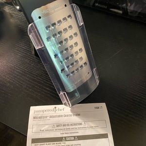 Pampered Chef Microplane.